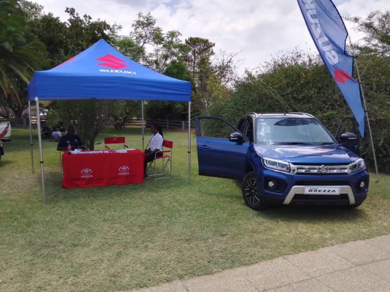 Suzuki Zambia Sponsor at Lusaka Food Market day